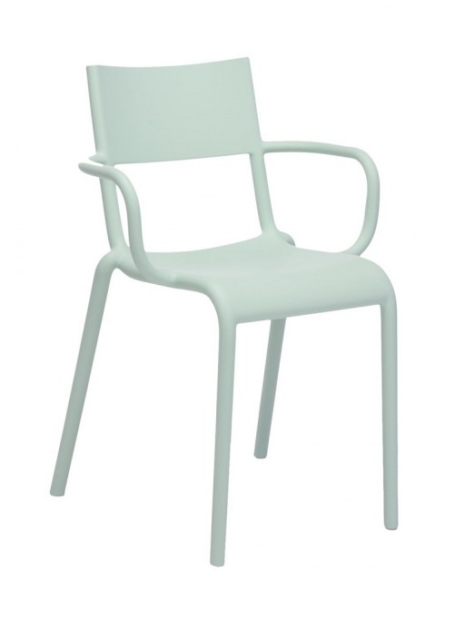 Set 2 scaune Kartell Generic A design Philippe Starck verde