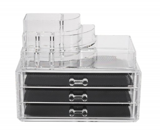 Organizator pentru cosmetice cu 3 sertare Compactor