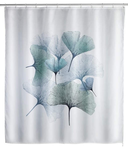 Perdea de dus Ginkgo, Wenko, 180x200 cm, 100% poliester, multicolor