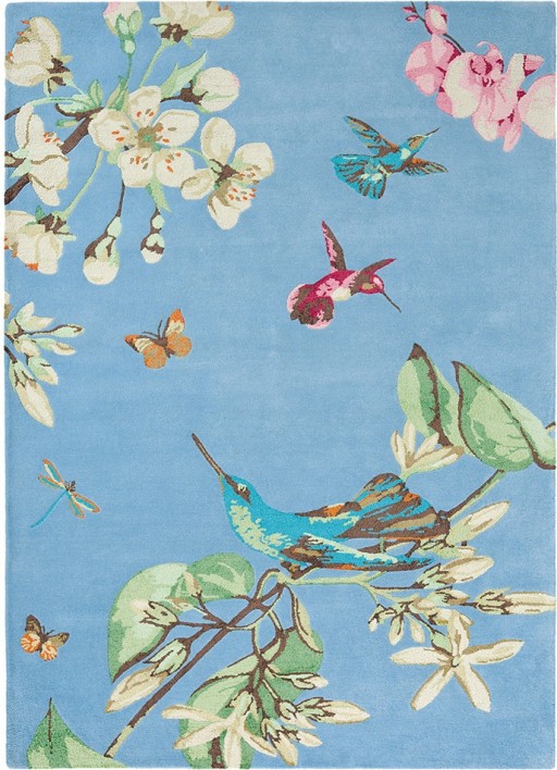 Covor Wedgwood Hummingbird 120x180cm 37808 albastru