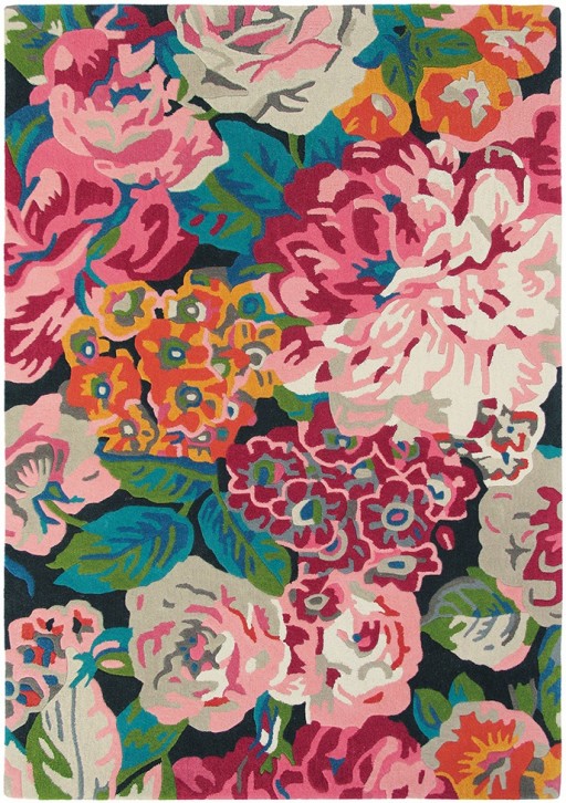 Covor Sanderson Rose & Peony 200x280cm 45005 rosu Cerise