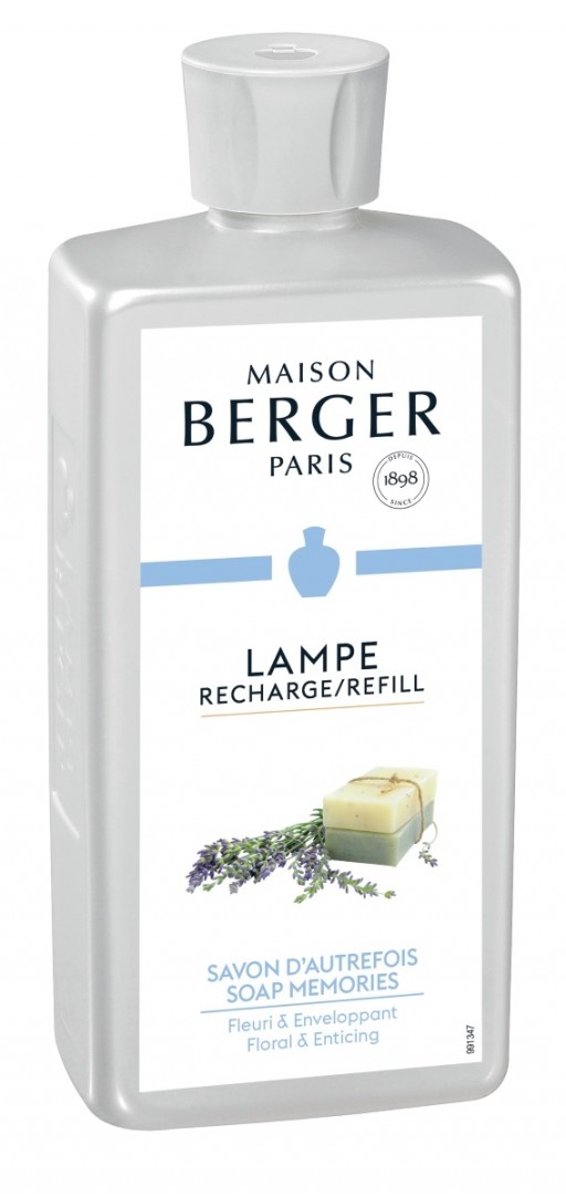 Parfum pentru lampa catalitica Maison Berger Savon d'Autrefois 500ml