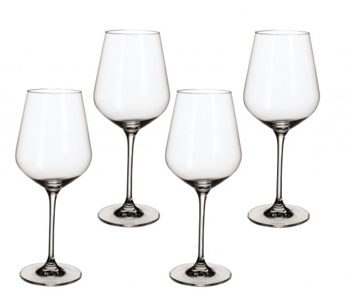 Set 4 pahare vin rosu Villeroy & Boch La Divina Bordeaux Goblet 252mm 0 65 litri