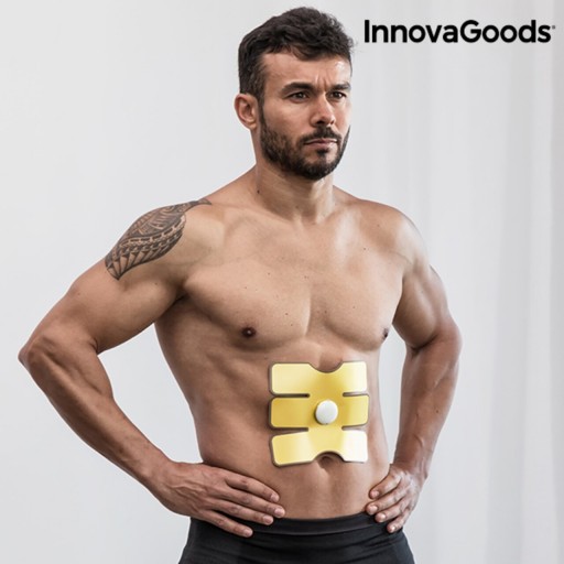 Plasture electrostimulator abdominal InnovaGoods