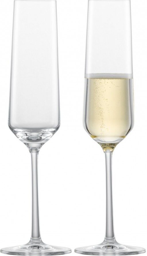 Set 2 pahare sampanie Zwiesel Glas Pure cristal Tritan 215ml