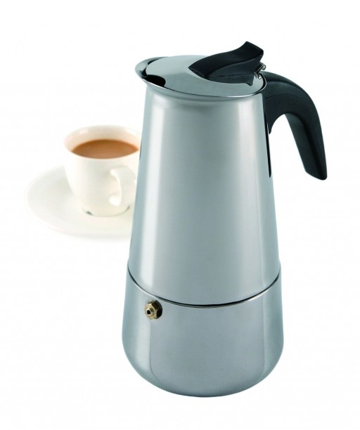 Cafetiera inox Vella 6 portii, Domotti, 300 ml