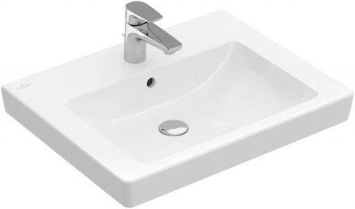 Lavoar Villeroy & Boch Subway 2.0 60x47 cm montare pe mobilier alb