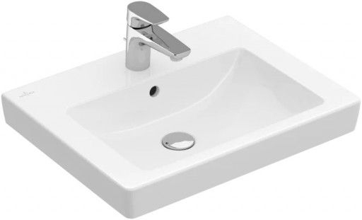 Lavoar Villeroy & Boch Subway 2.0 55x44 cm montare pe mobilier alb