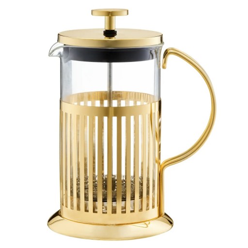 Filtru cafea Royal, Ambition, 1 L, sticla/inox, auriu