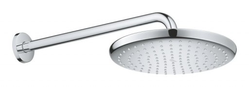 Palarie de dus fix Grohe Tempesta, 1 jet, 250 mm, brat 380 mm, crom - 26663000