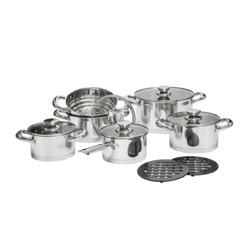 Set de gatit 13 piese Urban, Ambition, inox