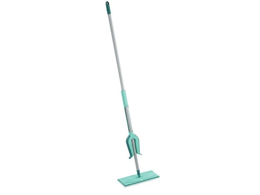 Mop plat Picobello M Micro Duo, Leifheit, 33 x 147 cm, plastic/metal/microfibra, verde