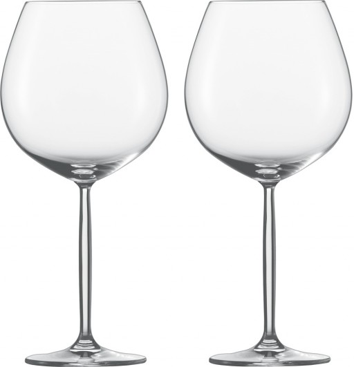 Set 2 pahare vin rosu Schott Zwiesel Diva Burgundy cristal Tritan 839ml