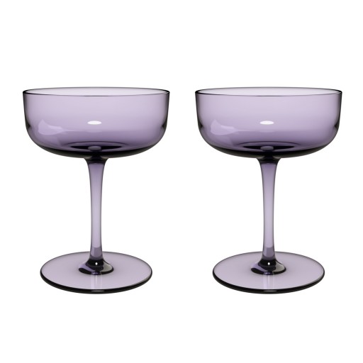 Set 2 pahare sampanie like. by Villeroy & Boch Like Lavender Coupe 100ml