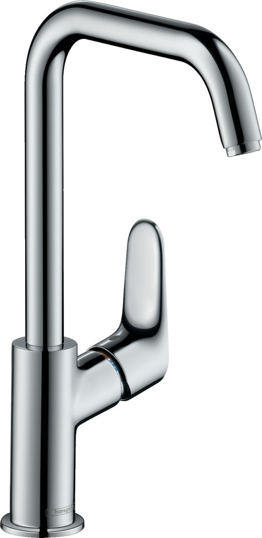 Baterie lavoar Hansgrohe Focus 240 cu pipa rotativa fara ventil crom