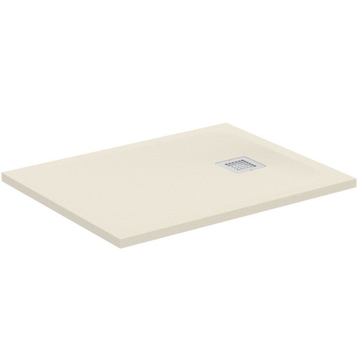 Cadita de dus joasa dreptunghiulara Ideal Standard Ultra Flat S 90x70 cm Ideal Solid Sandstone