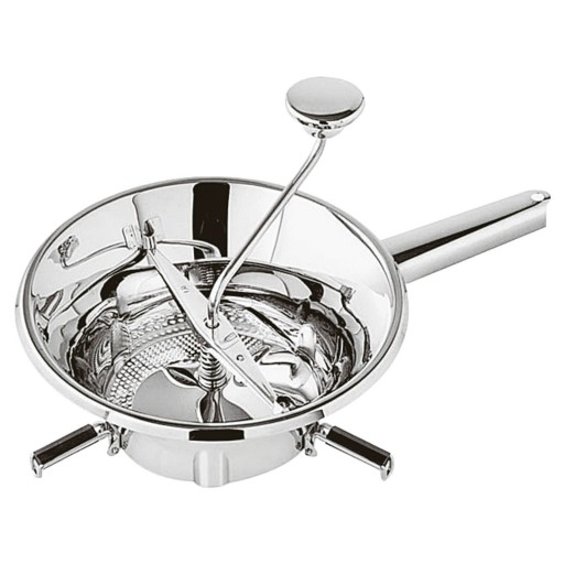 Aparat pentru pasat legume Paderno cu 3 site d 19cm inox