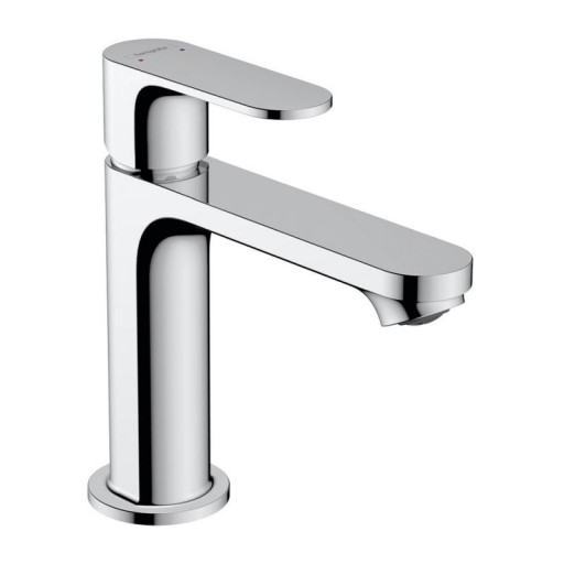 Baterie lavoar Hansgrohe Rebris S 110 Ecosmart, 3/8'', ventil pop-up, crom - 72517000