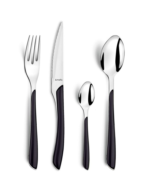 Set tacamuri 16 piese, Amefa, Eclat, inox