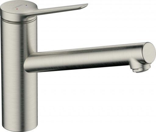 Baterie bucatarie Hansgrohe Zesis M33 150 1 jet inox optic