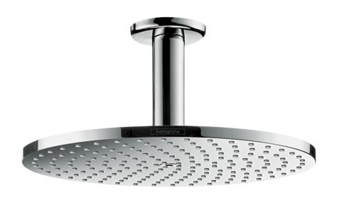 Palarie de dus Hansgrohe Raindance S 240 cu 1jet PowderRain si brat de tavan 10cm