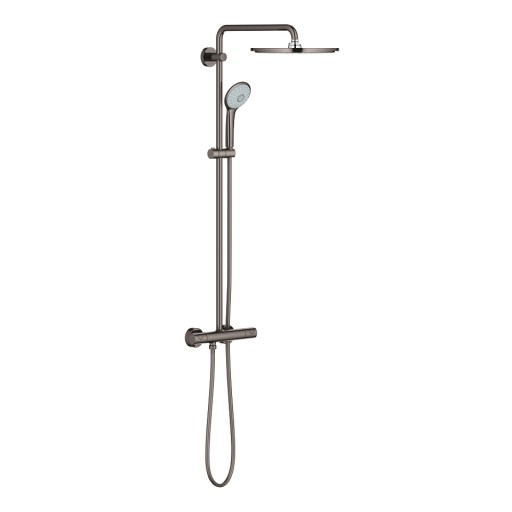 Coloana de dus Grohe Euphoria System 310 cu baterie termostatata hard graphite