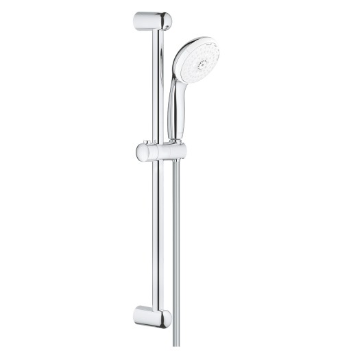 Set de dus Grohe Tempesta 100 cu para de dus 4 jeturi furtun 175cm si bara 60cm crom