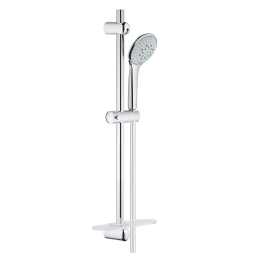 Set de dus Grohe Euphoria 110 Champagne cu para de dus 3 jeturi furtun 175cm si bara 60cm crom