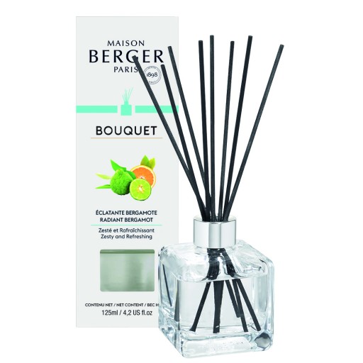 Difuzor parfum camera Maison Berger Ice Cube Bouquet Eclatante Bergamote 125ml