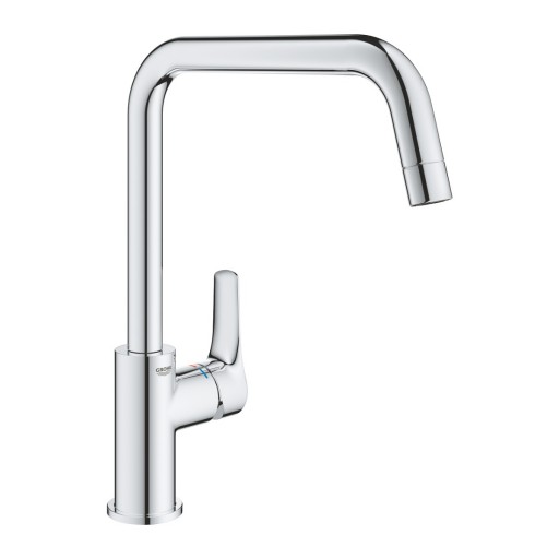 Baterie bucatarie Grohe Eurosmart, monocomamda, crom - 30567000