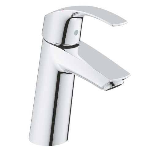 Baterie lavoar Grohe Eurosmart, 3/8'', marimea M, monocomanda, crom - 23923002