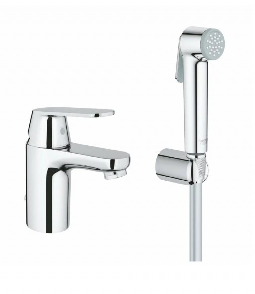 Baterie lavoar Grohe Eurosmart Cosmopolitan, marimea S, dus igienic, crom - 23125000