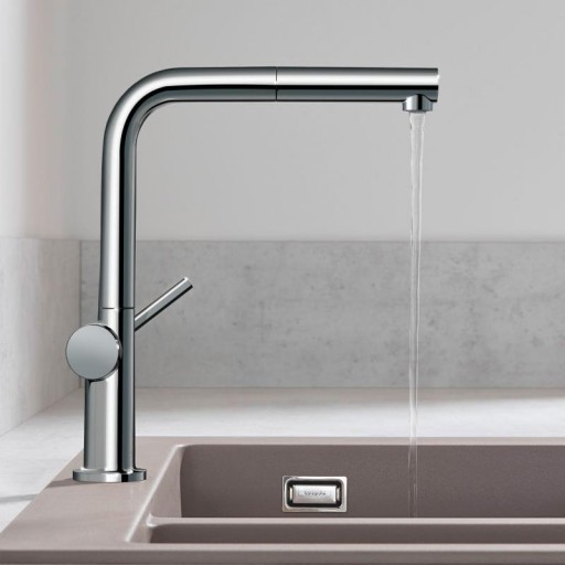 Baterie bucatarie Hansgrohe Talis M54 270, dus extractibil si sBox, crom - 72809000