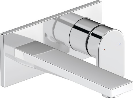 Baterie lavoar Duravit Tulum by Starck de perete 171mm necesita corp ingropat crom