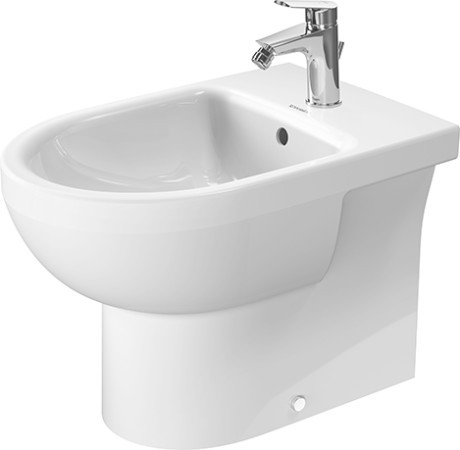 Bideu Duravit No.1 back-to-wall 37x57cm alb