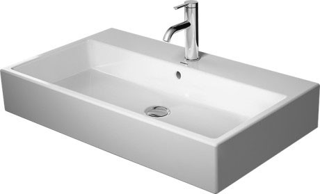 Lavoar Duravit Vero Air 80x47cm WonderGliss alb