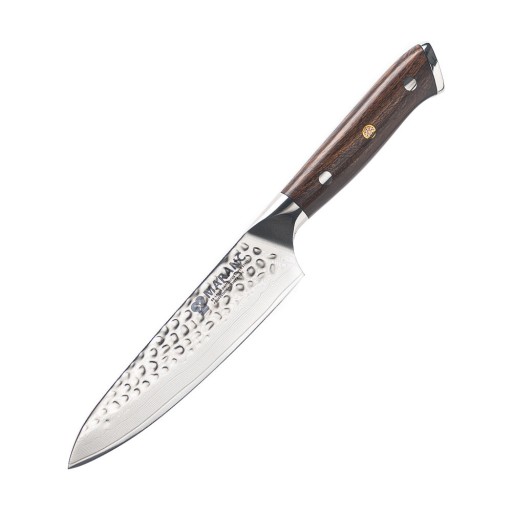 Cutit filetat profesional Maranc, otel de damasc, 13.3 cm, M157