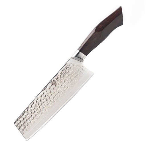 Cutit nakiri profesional Maranc, otel de damasc, 17.6 cm, M203