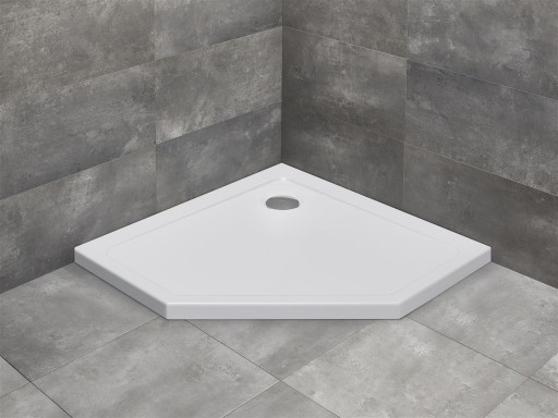 Cadita dus asimetrica Radaway Doros Plus PT 90x90x5cm