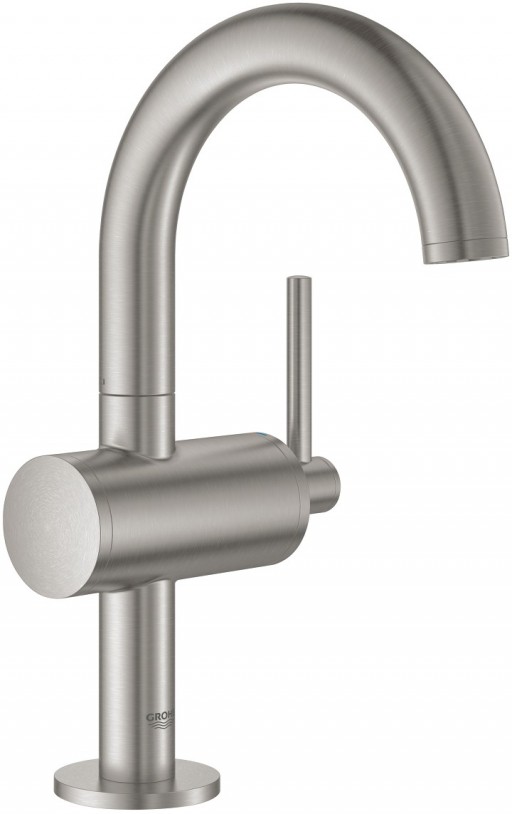 Baterie lavoar Grohe Atrio M ventil click-clack supersteel