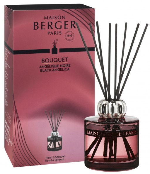 Difuzor parfum camera Maison Berger Bouquet Duality Prune cu parfum Angelique Noire 180ml