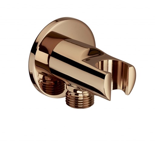 Conector FixFit Roca Aqua cu agatatoare de dus rose gold