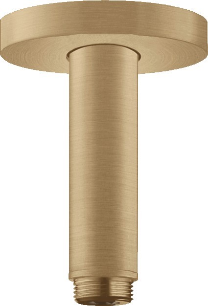 Brat de dus Hansgrohe S cu prindere in tavan 10cm bronz periat