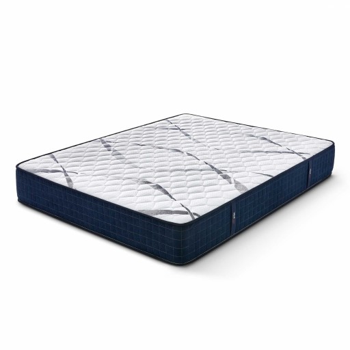 Saltea Ideal Sleep HOTEL SERIES NIGHT LUX, superortopedică, cu spumă poliuretanică și arcuri, husă cu aerisire optimă, Grosime 26 cm