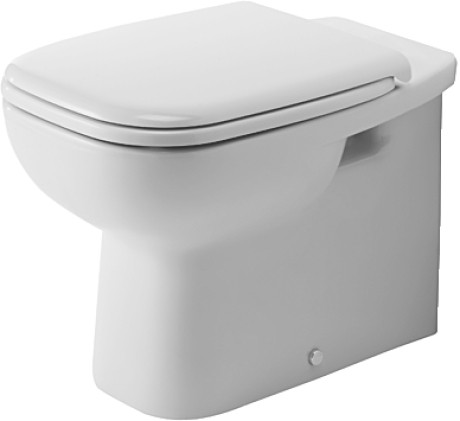 Vas WC Duravit D-Code back-to-wall pentru rezervor ingropat