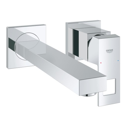 Baterie lavoar Grohe Eurocube M din 2 elemente de perete crom