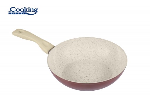 Tigaie Wok, Cooking by Heinner, Medina, 28x7.5 cm, aluminiu