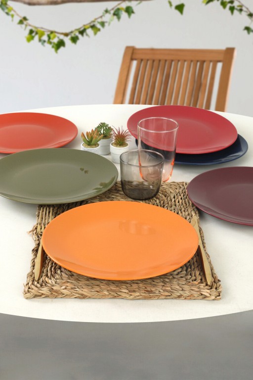 Set platouri pentru servire, Keramika, 275KRM1592, Ceramica, Multicolor