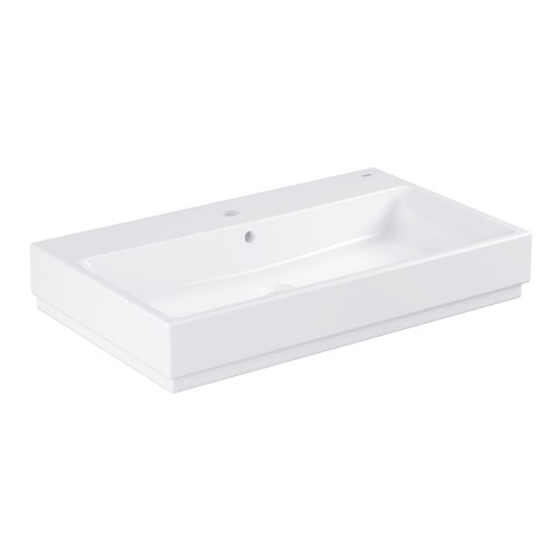 Lavoar Grohe Cube Ceramic 80cm PureGuard alb