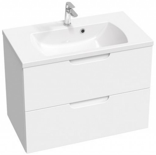 Dulap baza pentru lavoar Ravak SD Classic II 800 cu 2 sertare 80cm alb